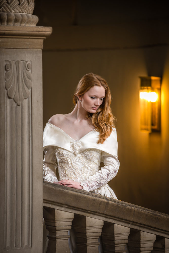 Portfolio Fotoshooting Neues Rathaus Hochzeitskleid