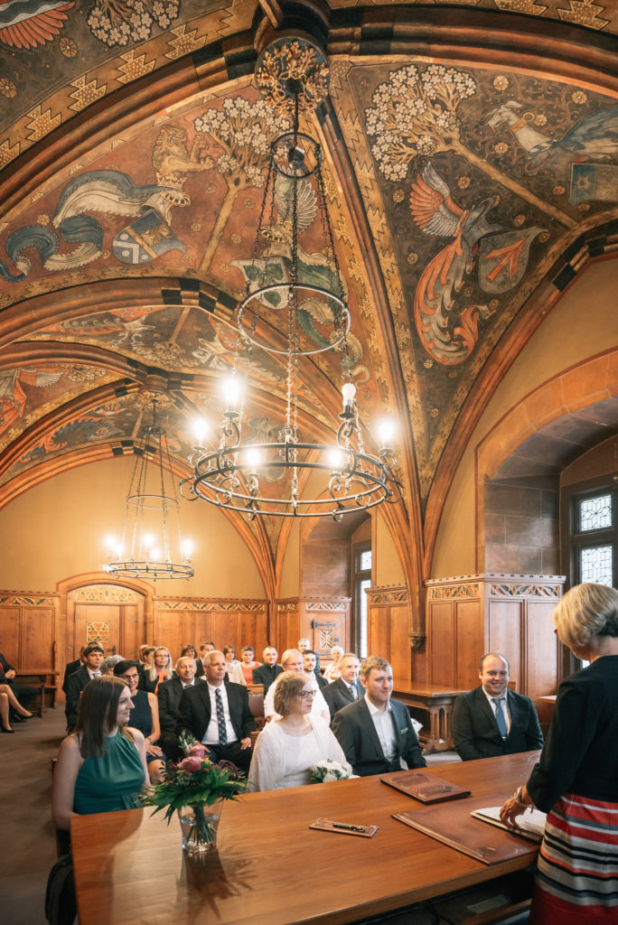 Hochzeit mit Wanderlust Rathaus Göttingen