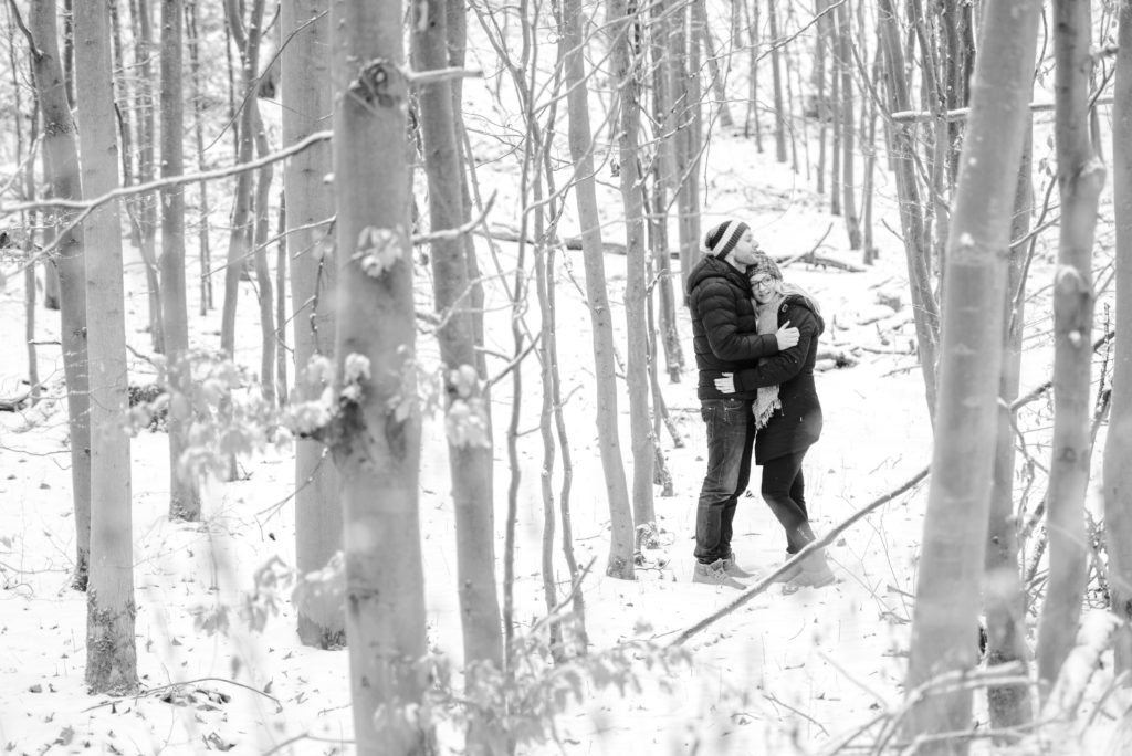Fotoshooting im Schnee