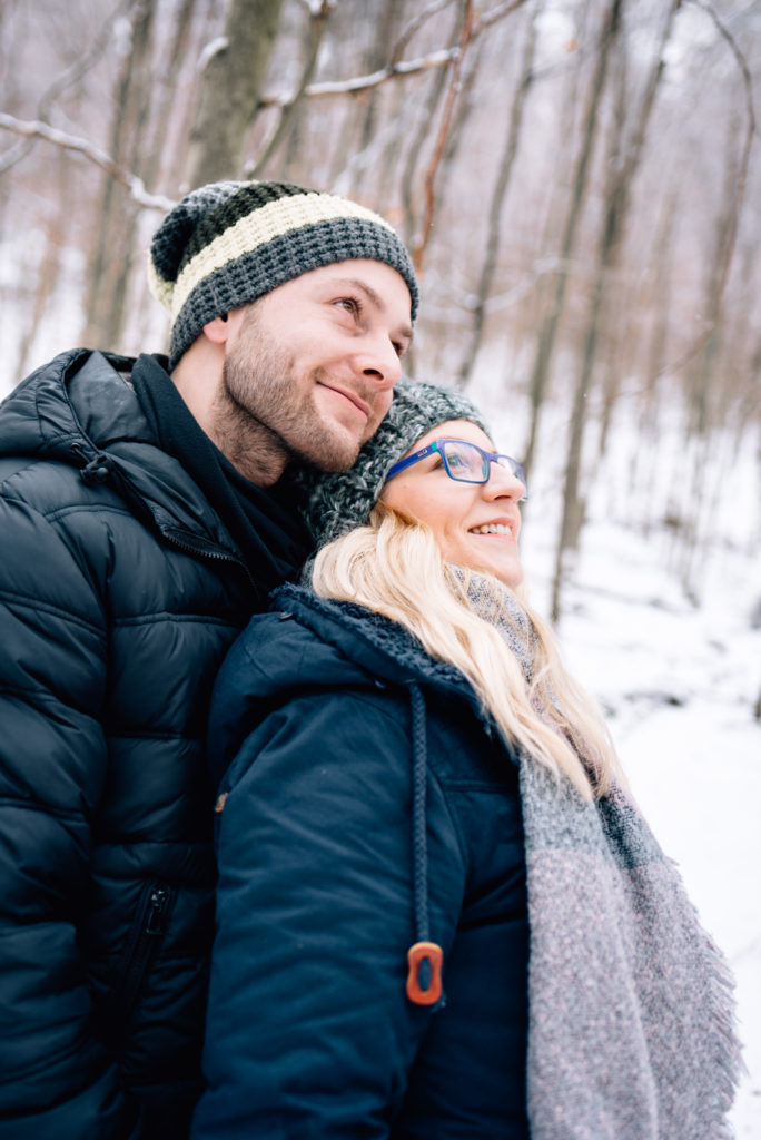 Fotoshooting im Schnee