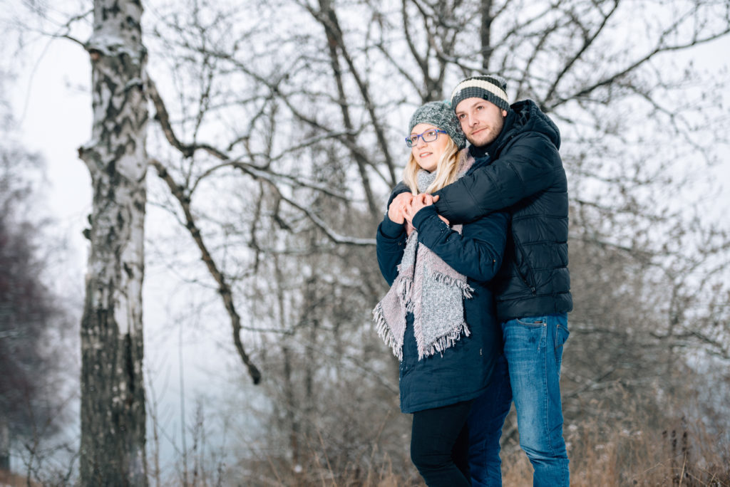 Fotoshooting im Schnee