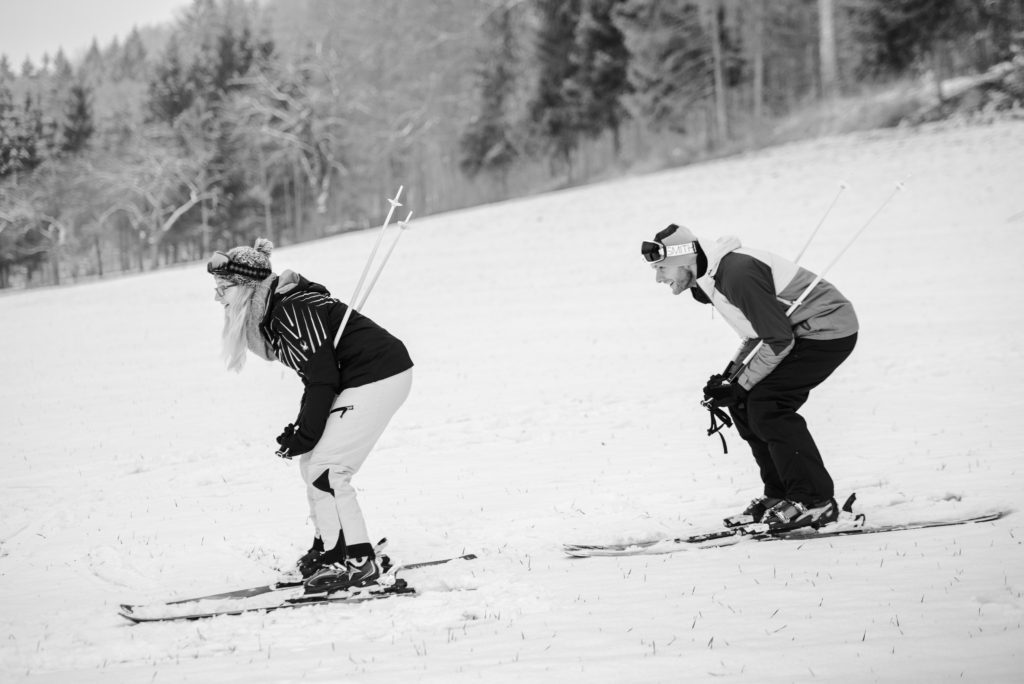 Fotoshooting im Schnee
