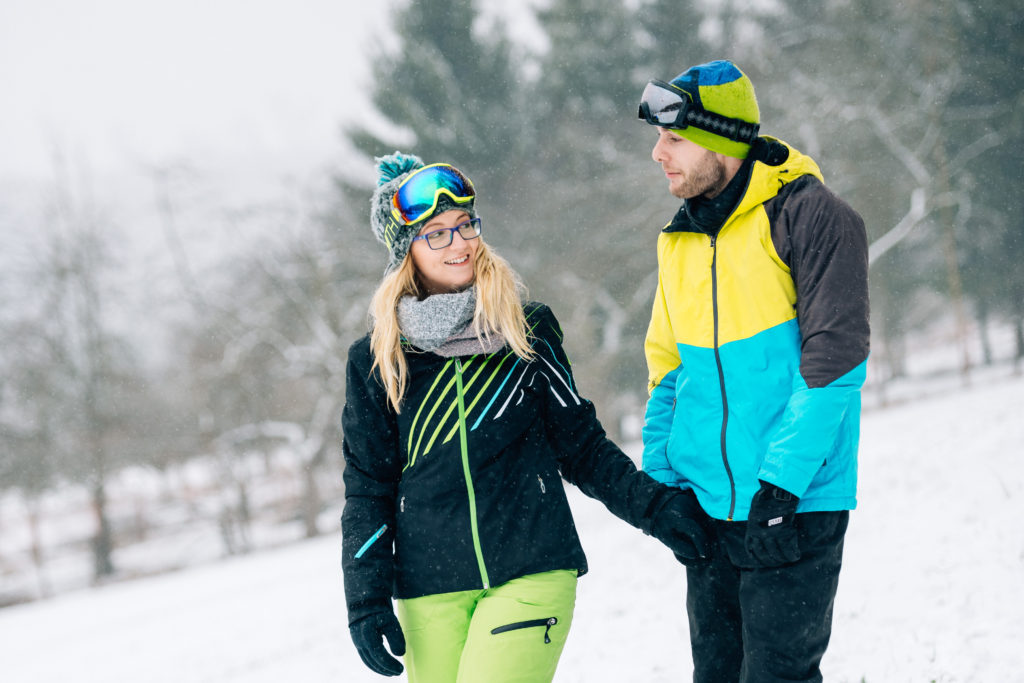 Fotoshooting im Schnee