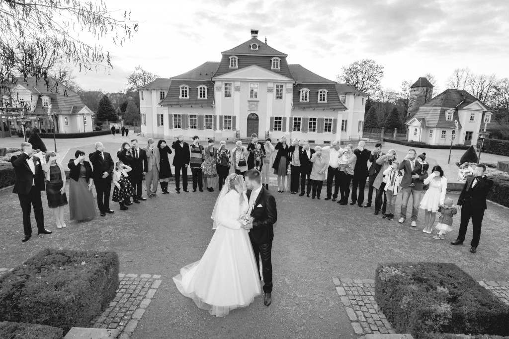 Hochzeit Trauung Mühlhausen Thüringen Bad Langensalza Juliane Christopher Rathaus Villa Italia Schloss Kurpark Hochzeitsfotograf