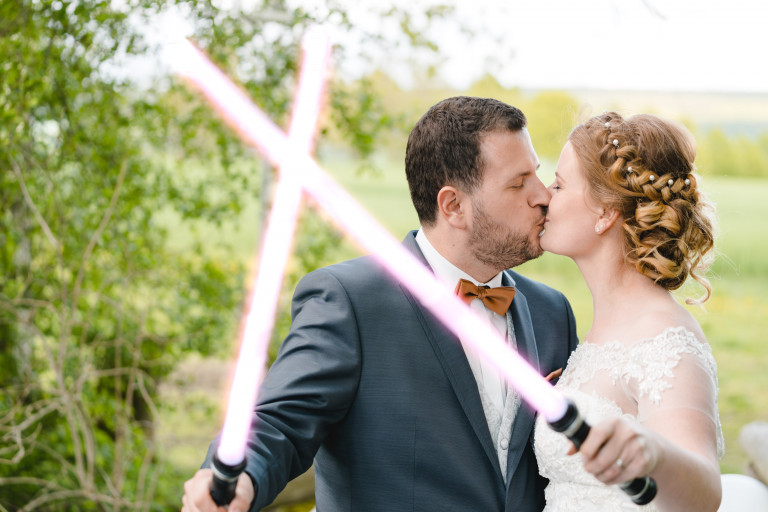 Hochzeit Dörna Lengefelder Warte Star WarsKatharina & Hendrik