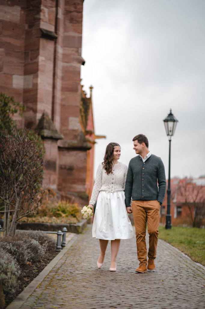 Hochzeit Rebekka Mario Heilbad Heiligenstadt Winter Kerzenschein Barockgarten Weihnachtsmarkt Eichsfeld Fotograf Fotoshooting Trauung
