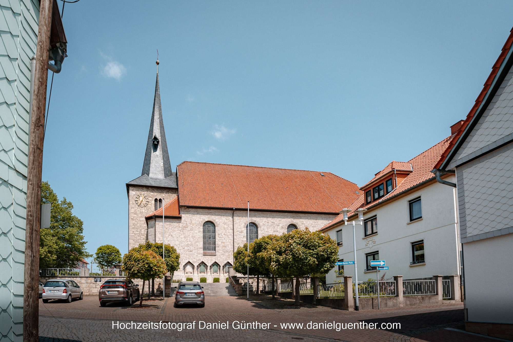 Kirche Eichsfeld Bickenriede Trauung Fotograf