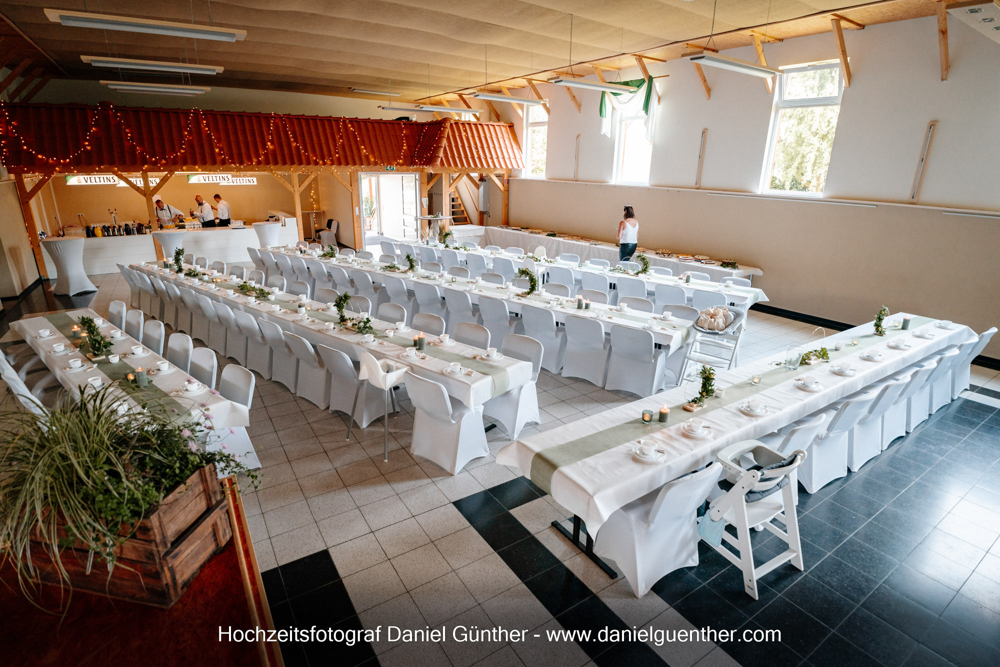 Festhalle Kleinbartloff Eichsfeld Hochzeitsfeier Fotograf