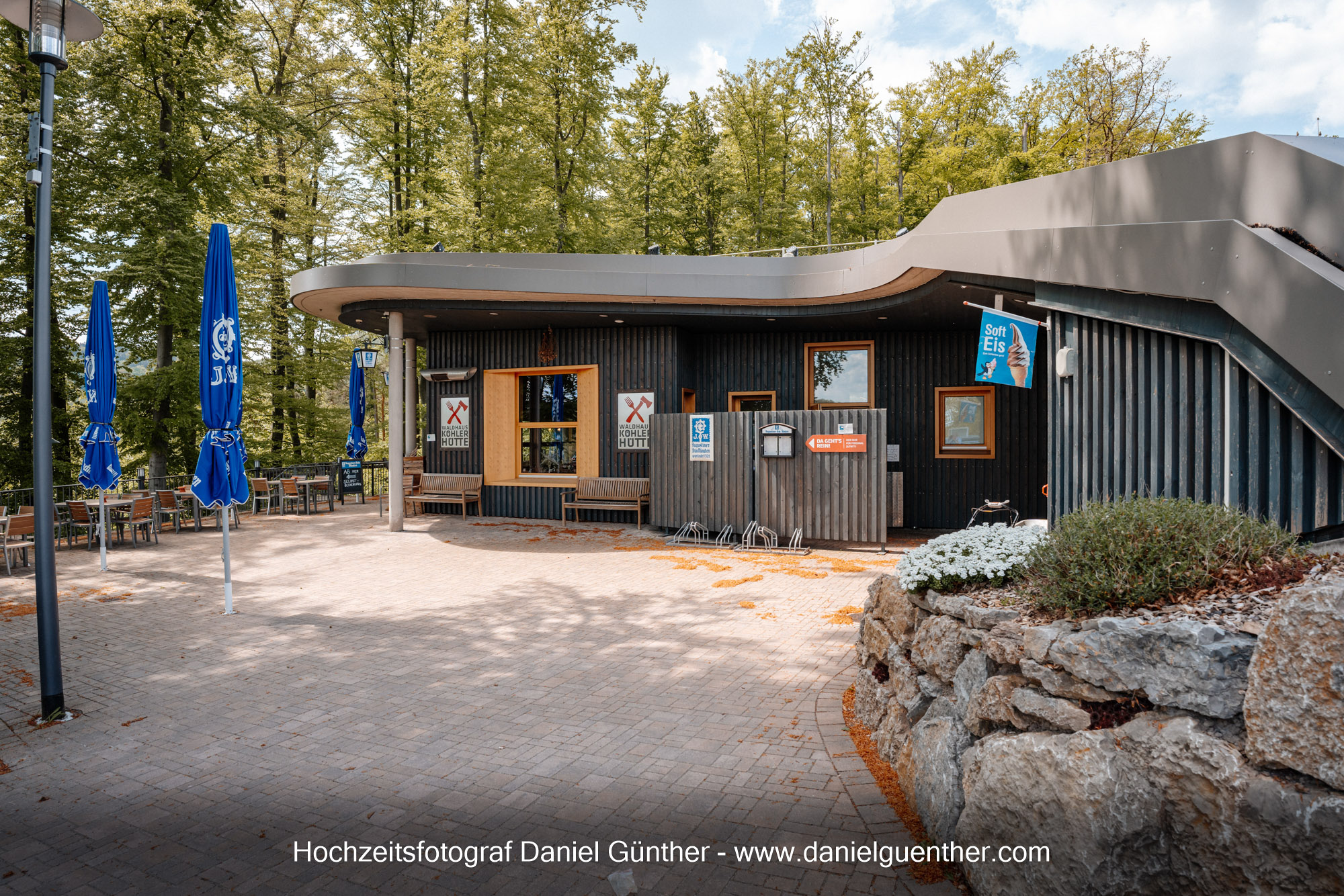Fotograf Waltershausen Gotha Waldhaus Köhlerhütte Hochzeitsfeier