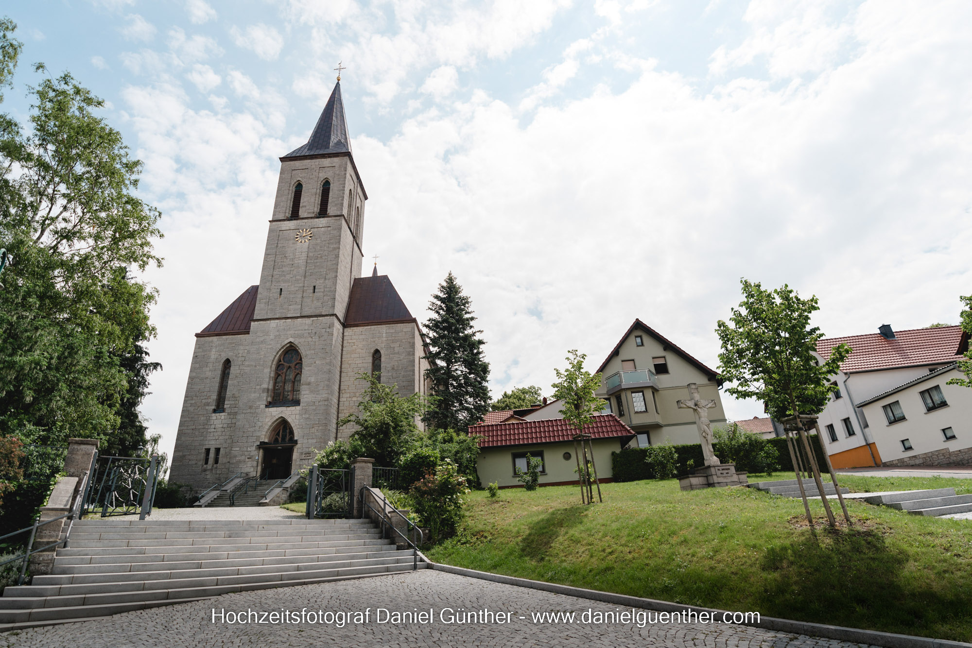 Kirche Eichsfeld Effelder Trauung Fotograf