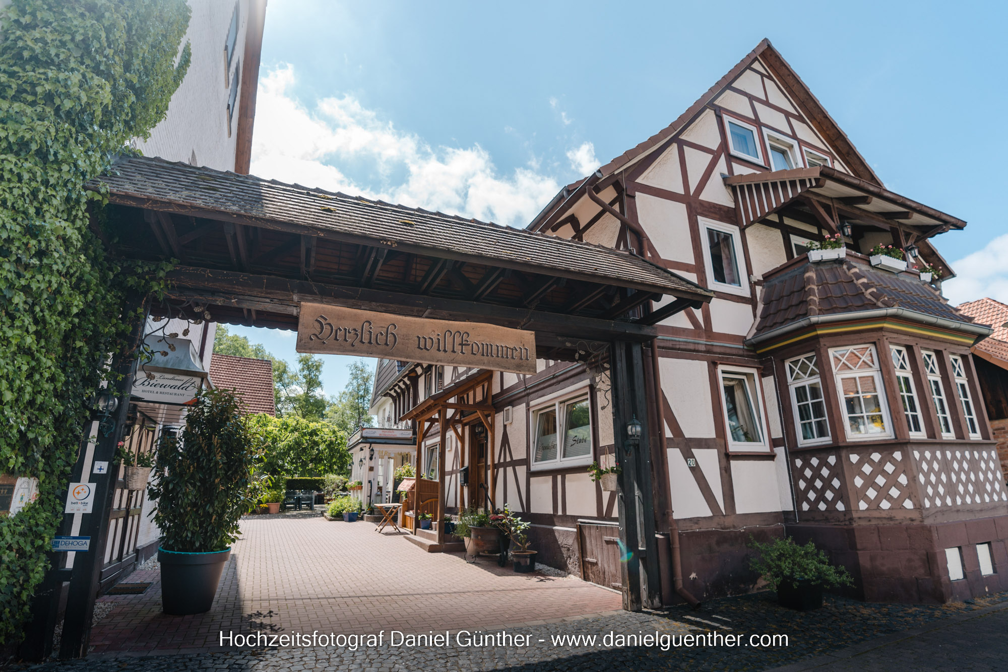 Landhaus Biewald Friedland Göttingen Hochzeitsfeier Trauung Fotograf