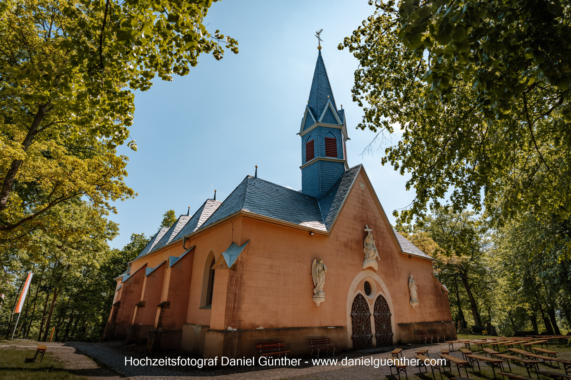 Kirche Eichsfeld Hülfensberg Trauung Fotograf