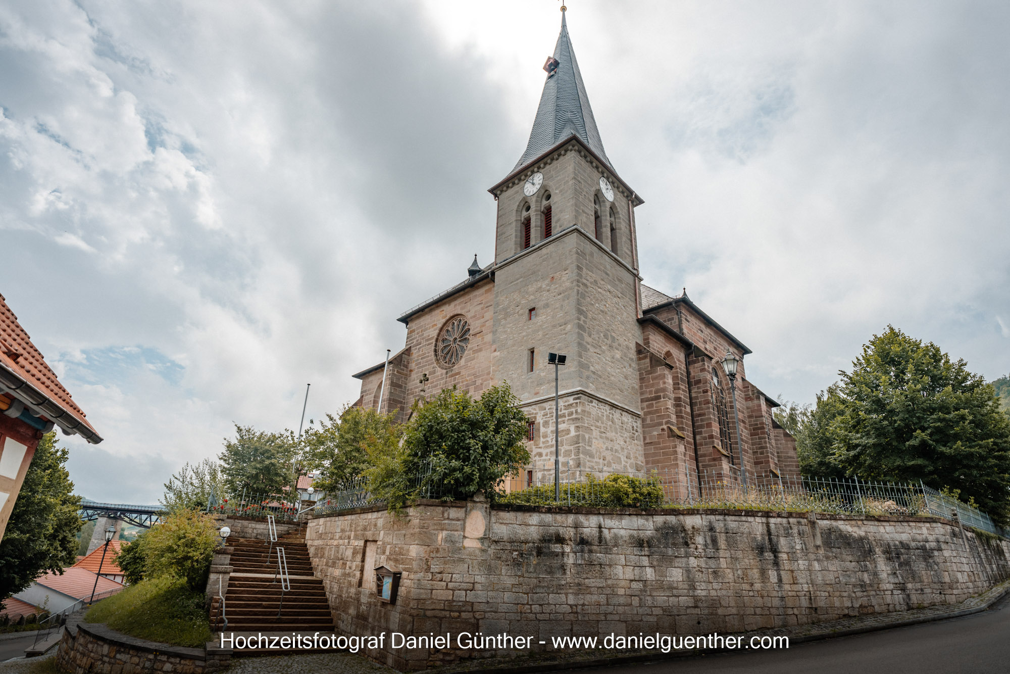 Kirche Eichsfeld Lengenfeld unterm Stein Trauung Fotograf